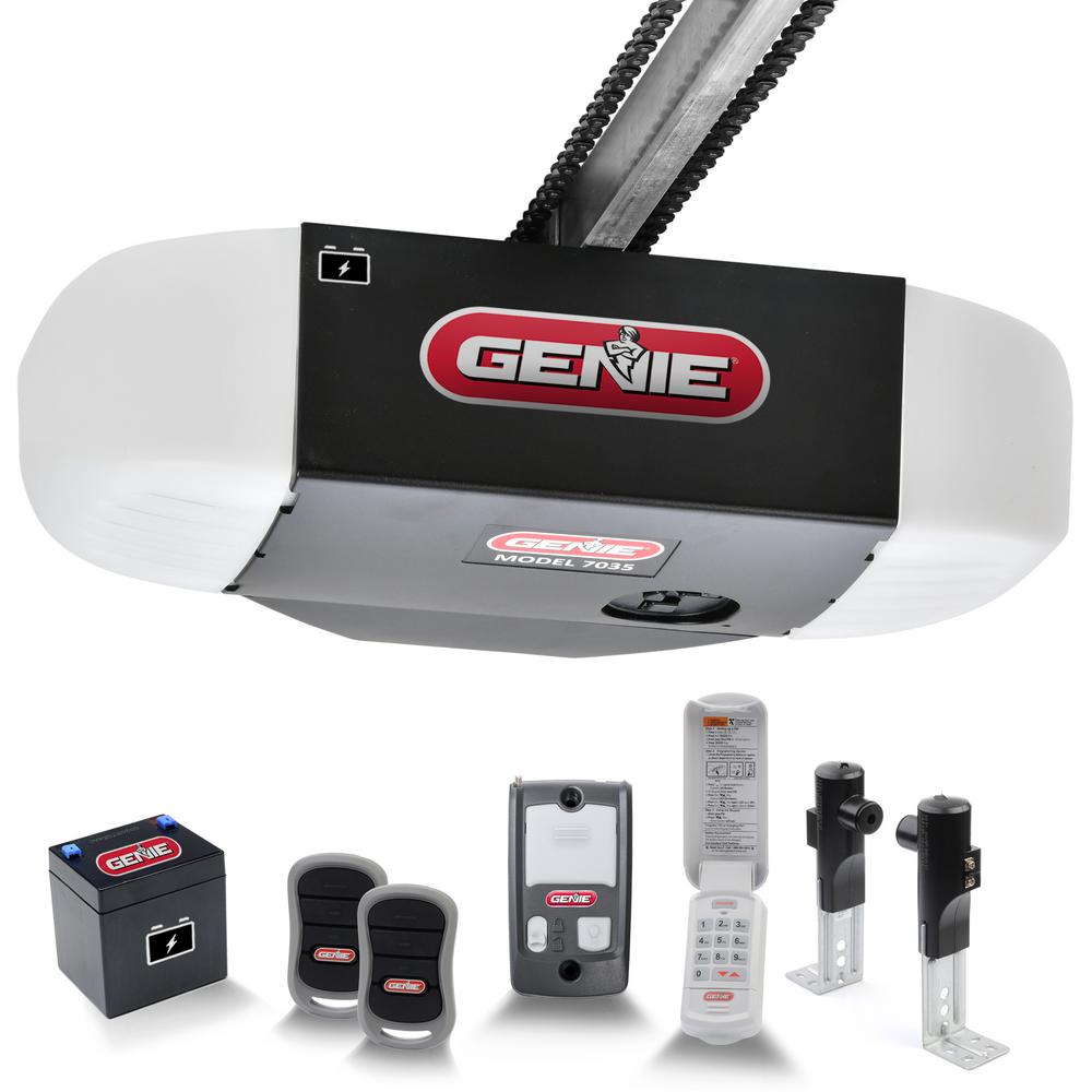 Genie ChainDrive 750 3/4 HPc Durable Chain Drive Garage Door Opener ... - Genie Garage Door Openers 7035 Tkv 64 1000