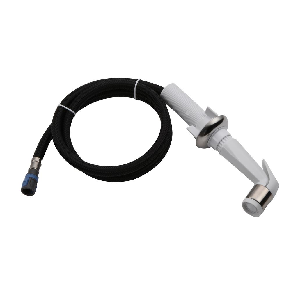 Glacier Bay Aragon Standard Kitchen Faucet Side Sprayer ...