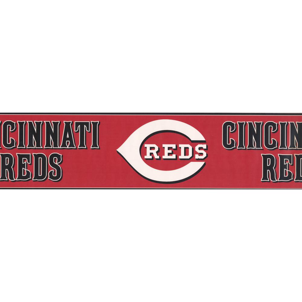 York Wallcoverings Cincinnati Reds MLB