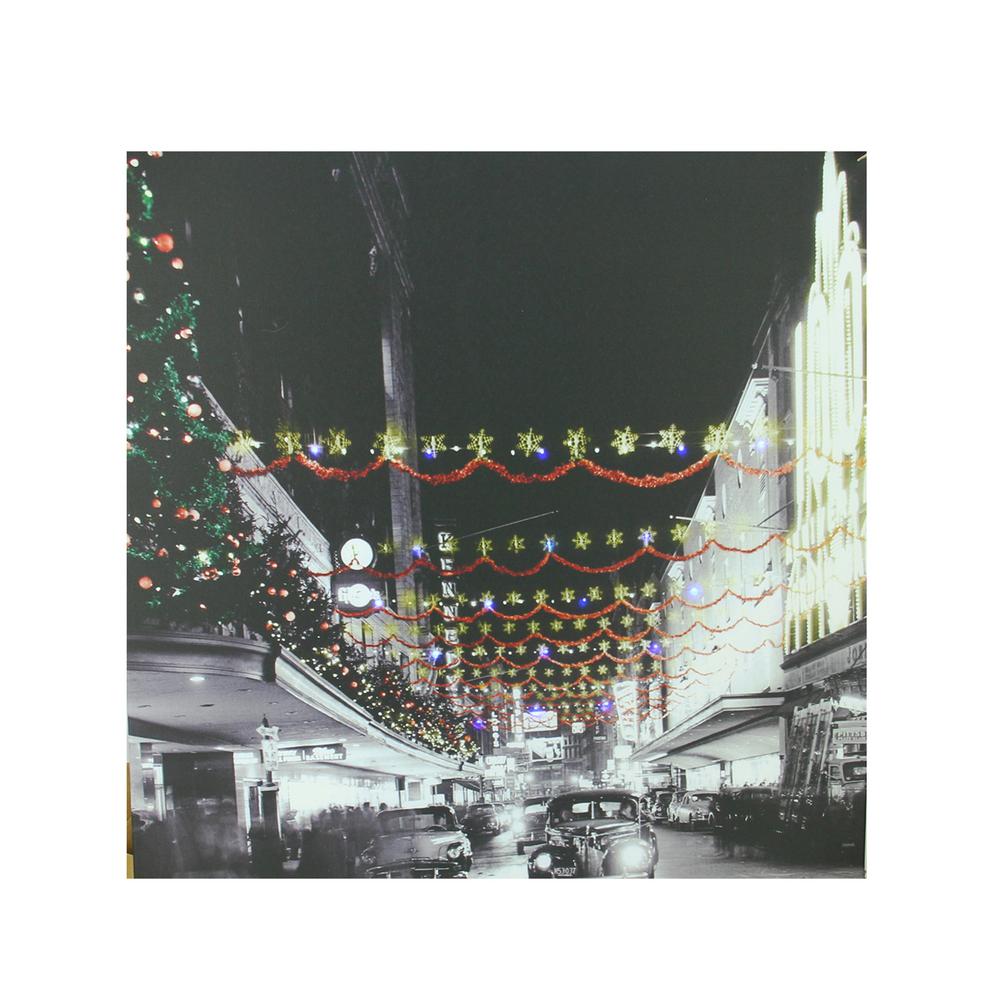 Northlight 12 In X 15 75 In Fiber Optic And Led Lighted In Santa