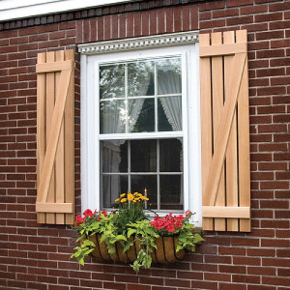 Pinecroft 15 In X 63 Pine Board Batten Z Exterior Shutters Pinecroft 15 In X 63 Pine Board Batten Z Exterior Shutters