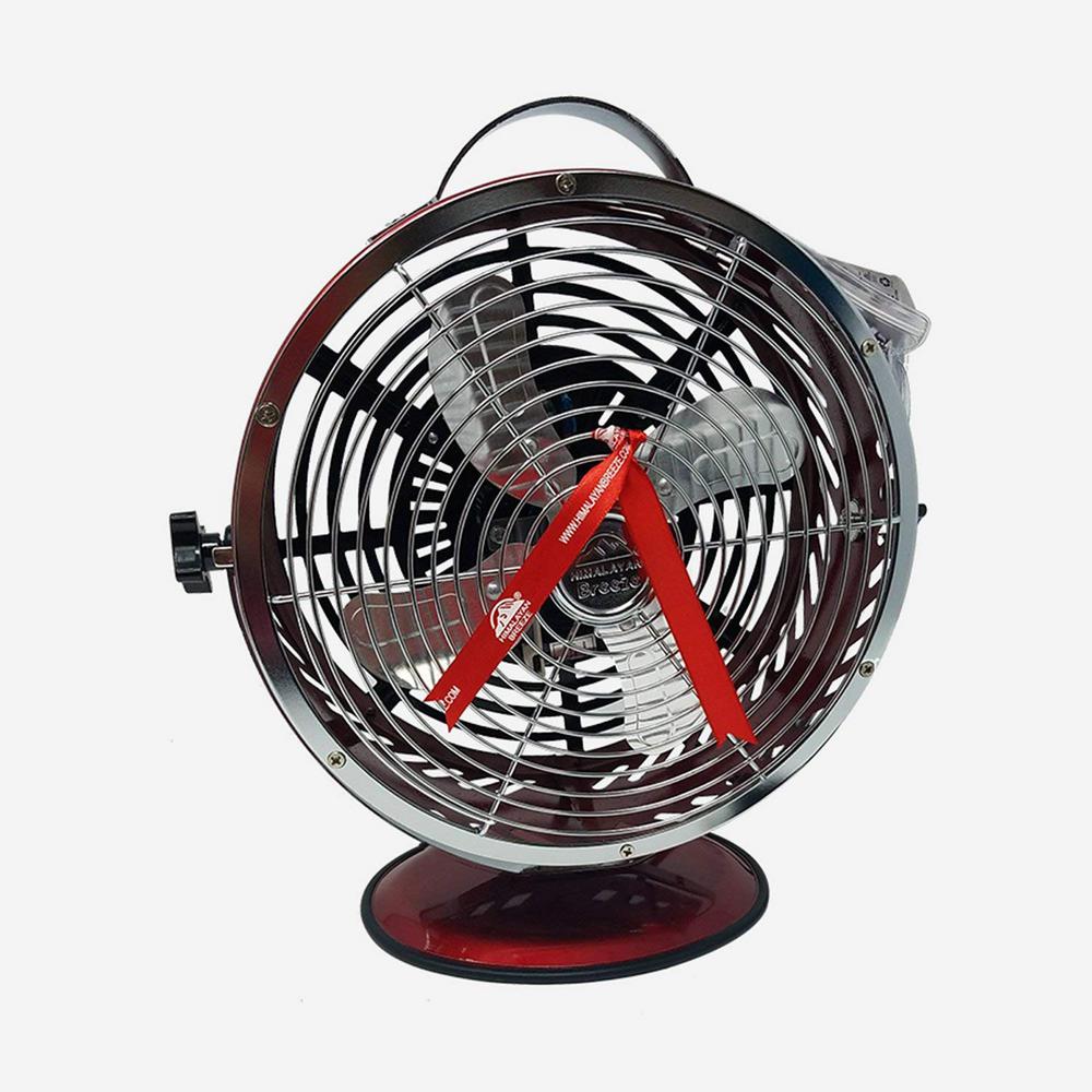 Himalayan Breeze Red 10 9 In Himalayan Breeze Portable Table Fan