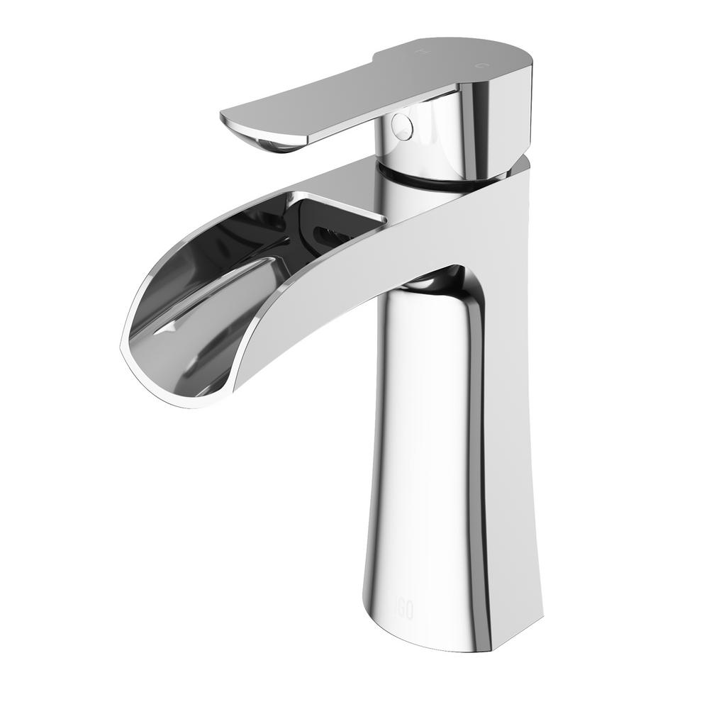 Easy To Install Chrome Single Handle Bathroom Sink Faucets Paloma Single Hole Handle Bathroom Faucet In Chrome