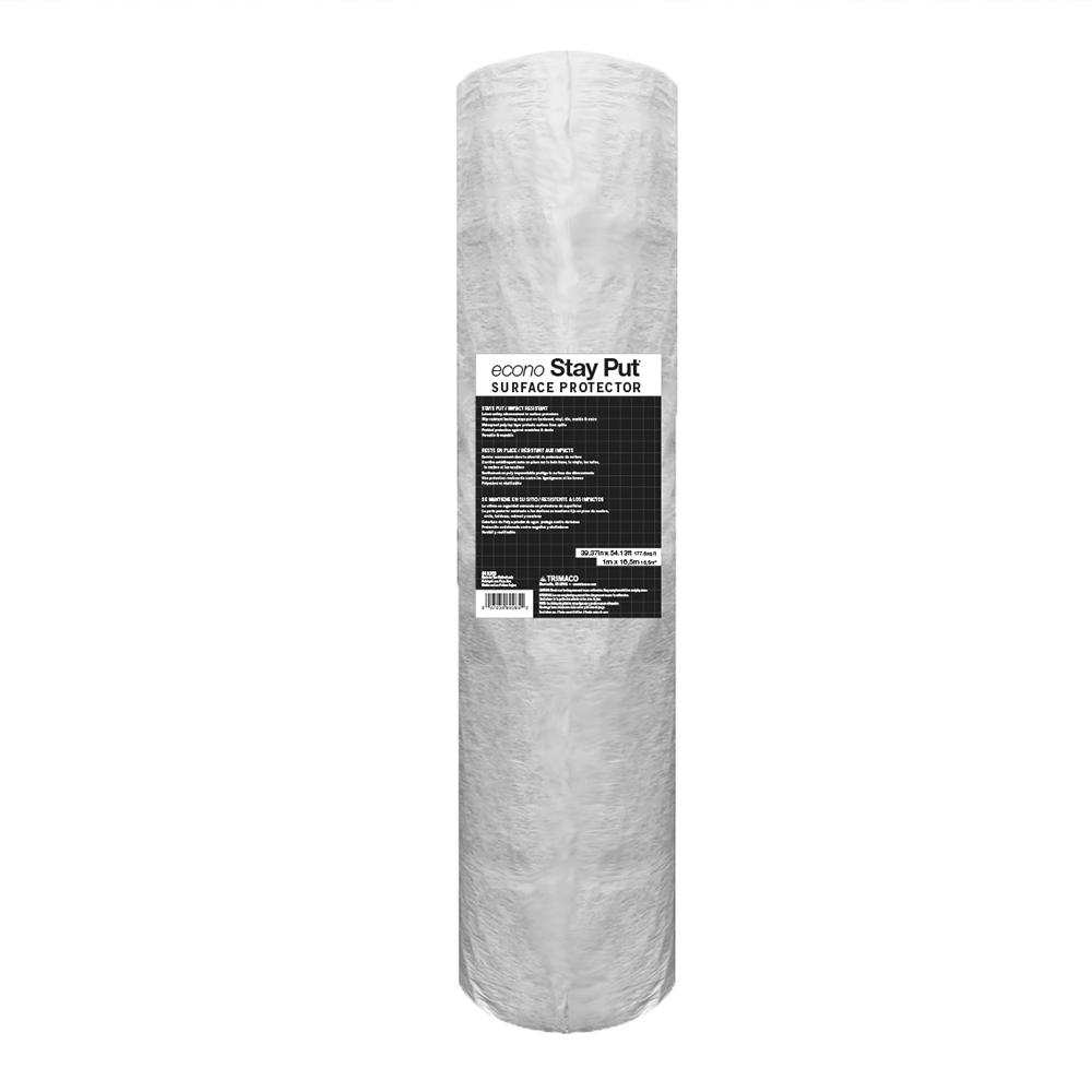 Stay Put 24 ft. x 100 ft. Stay Put Surface Protector-89150 - The Home Depot