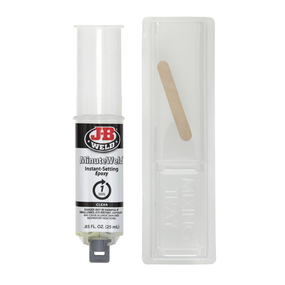 J B Weld Minuteweld 25 Ml Epoxy Syringe Case Of 6 50101h The J B Weld Minuteweld 25 Ml Epoxy Syringe