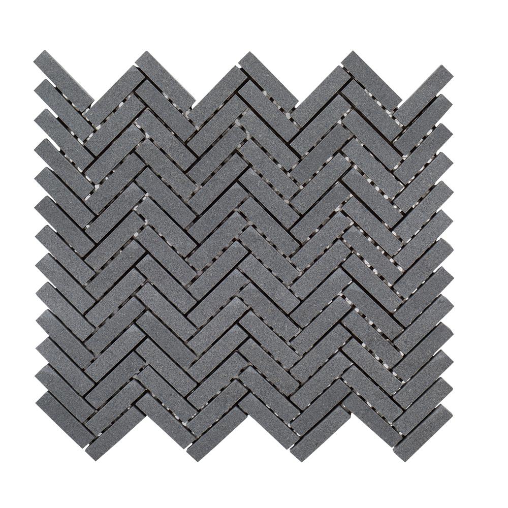 Herringbone Tile Flooring The Home Depot Manhattan