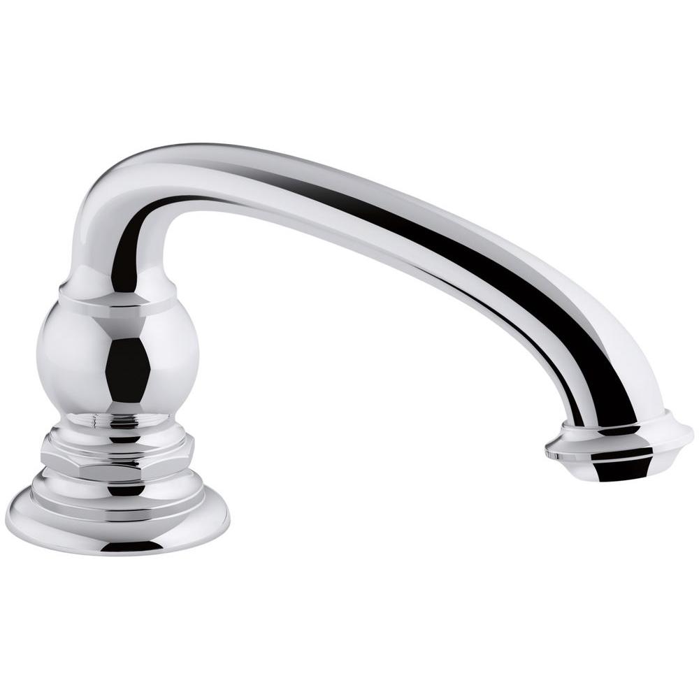 KOHLER Artifacts 9 in. Deck-Mount Bath Spout with Arc Design in ...