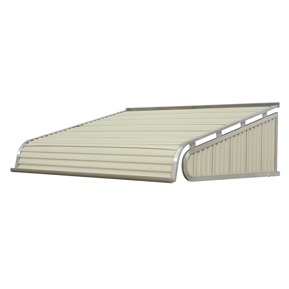 NuImage Awnings 4 Ft 1500 Series Door Canopy Aluminum Awning 12 In