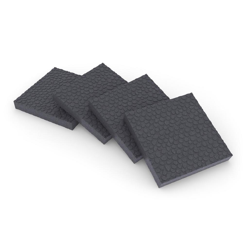 Technoflex 5 In X 5 In X 1 2 In Anti Vibration Pad 16 Pack