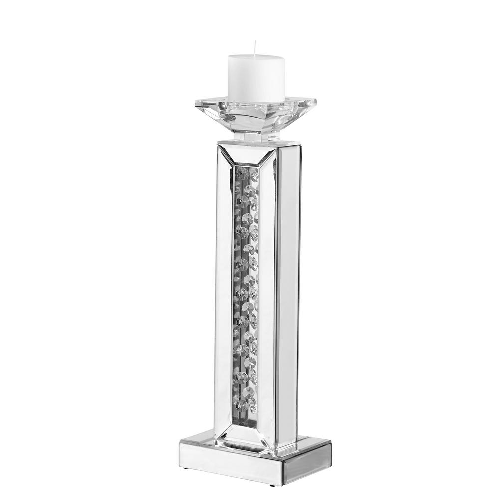 Titan Lighting Fluted Crystal Candle Holder (Set of 2)TN891330 The