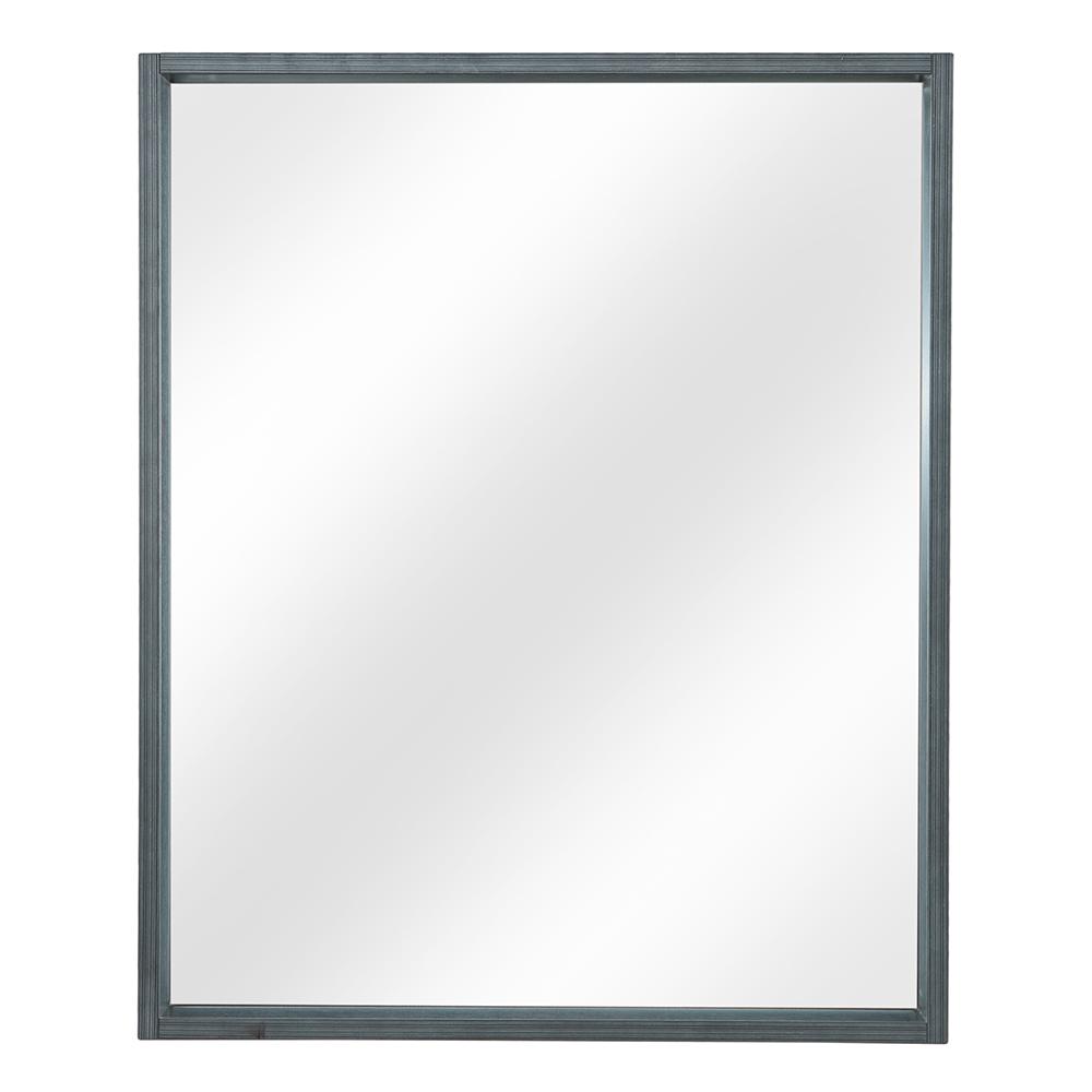 Home Decorators Collection 26" W x 32" H Shiri Framed Wall Mirror