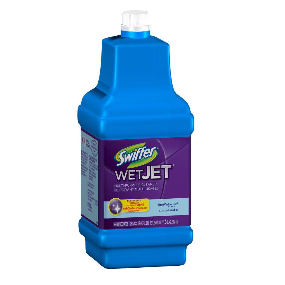 Swiffer Wetjet 42 Oz Multi Purpose Floor Cleaner Refill With Open