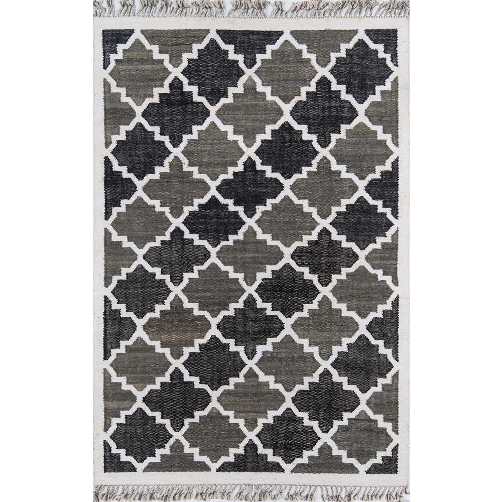 Novogratz By Momeni California Greyback Charcoal 5 Ft X 7 6 In Indoor Area Rug