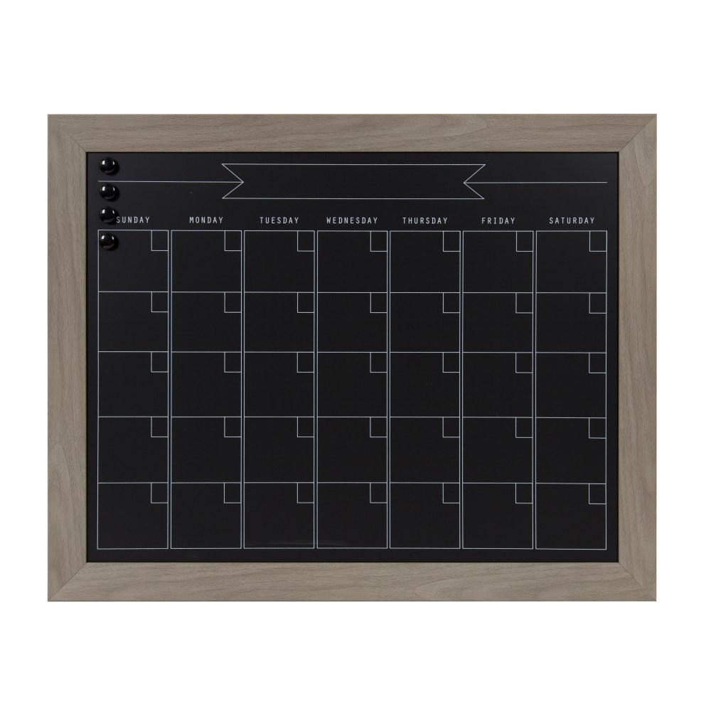 DesignOvation Macon Monthly Dry Erase Calendar Memo Board211681 The