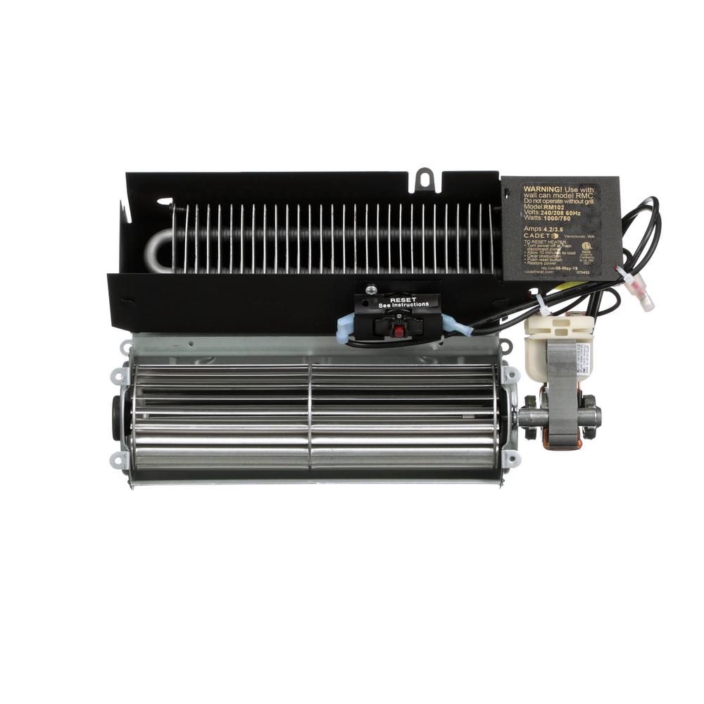 Cadet 1500W 208V, Register Electric Wall Heater Assembly Only, Wall Can ...