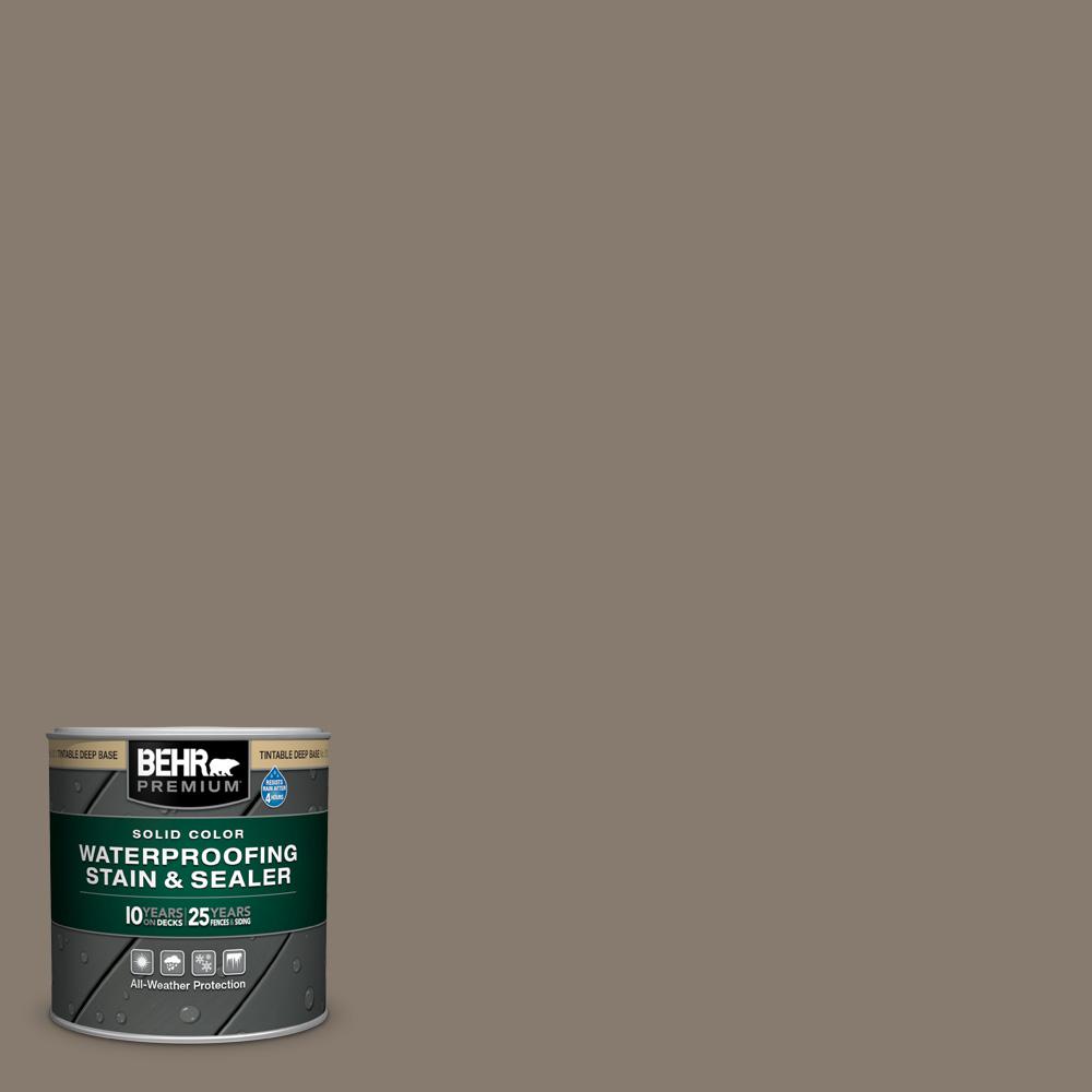 BEHR Premium 8 oz. SC159 Boot Hill Grey Solid Color Waterproofing