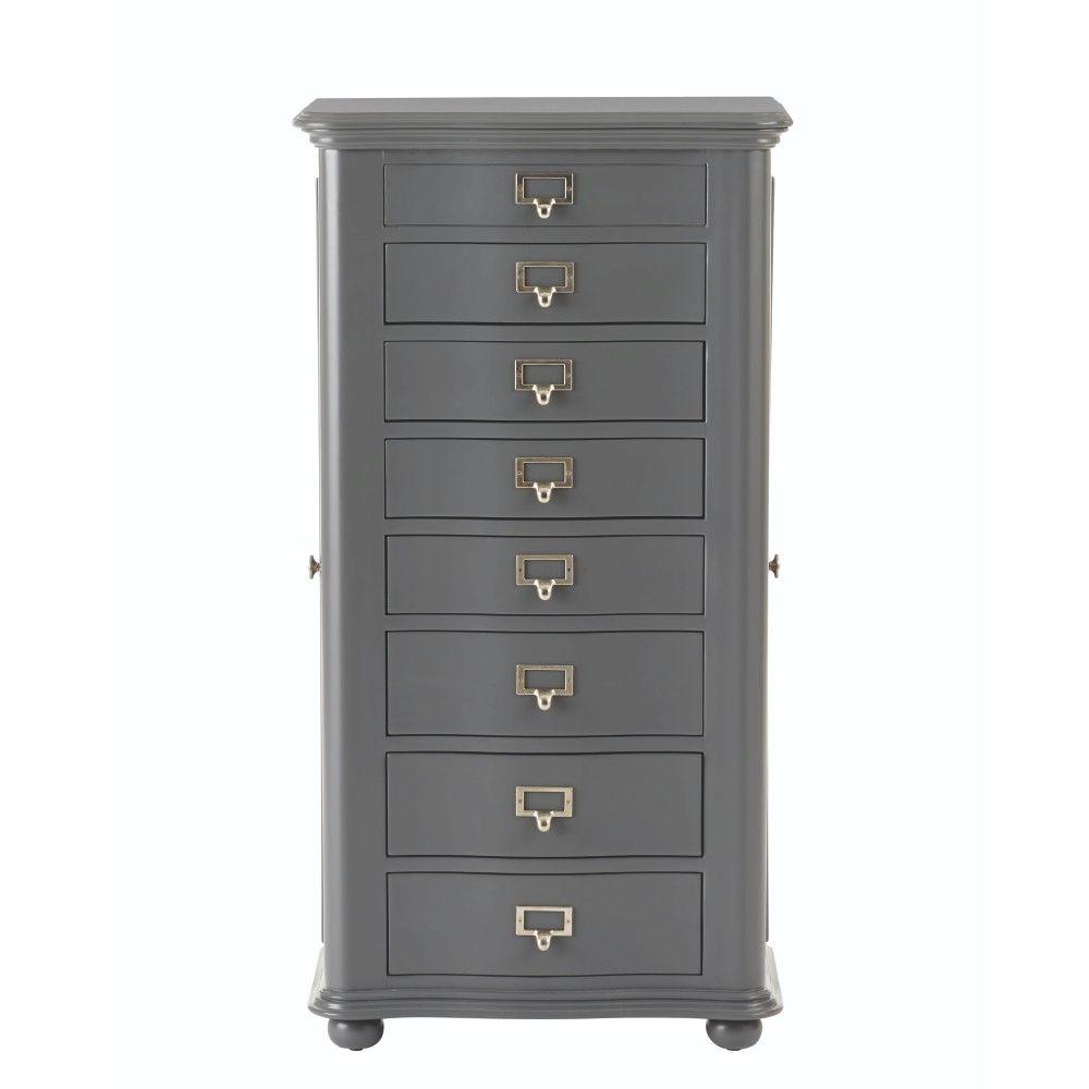 Gray Jewelry  Armoire  Home  Ideas