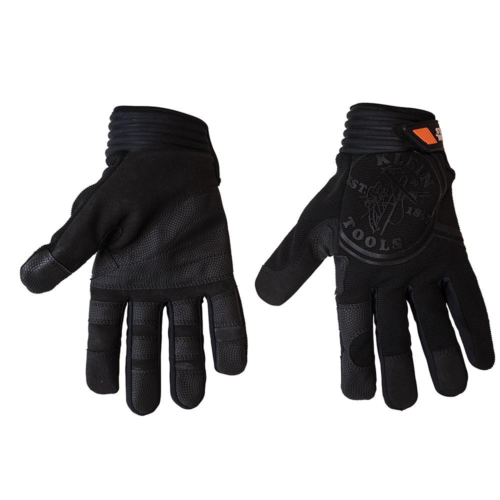 klein leather gloves