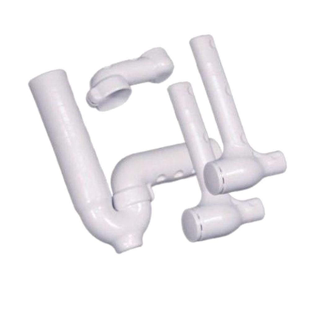 Truebro Lav Guard with 5 in. Offset Tailpiece in White82194 The Home