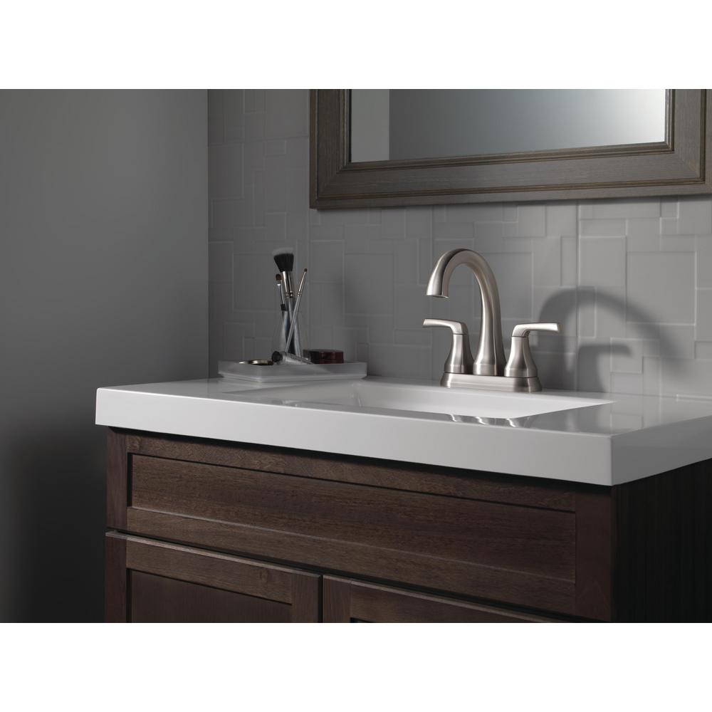 Delta Portwood 4 In Centerset 2 Handle Bathroom Faucet Spotshield Brushed Nickel 25770lf Sp The Home Depot - Portwood 8 In Widespread 2 Handle Bathroom Faucet Spotshield Brushed Nickel Delta Portwood 4 In Centerset 2 Handle Bathroom Faucet Spotshield Brushed Nickel 25770lf Sp The Home Depot - Portwood 8 In Widespread 2 Handle Bathroom Faucet Spotshield Brushed Nickel
