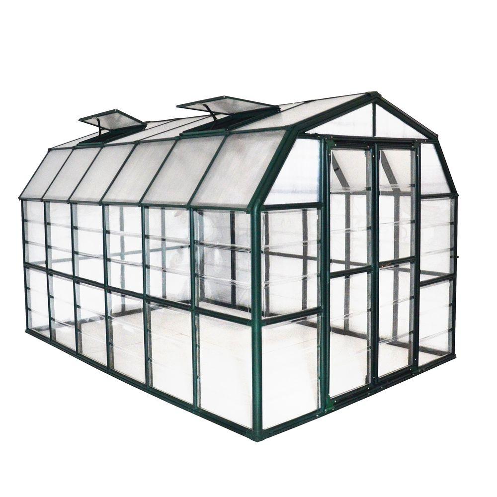 Plastic Greenhouses Greenhouse Kits Garden Center The Home Depot Grand