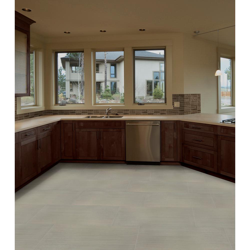 Msi Metro Glacier 12 In X 24 In Glazed Porcelain Floor And Wall