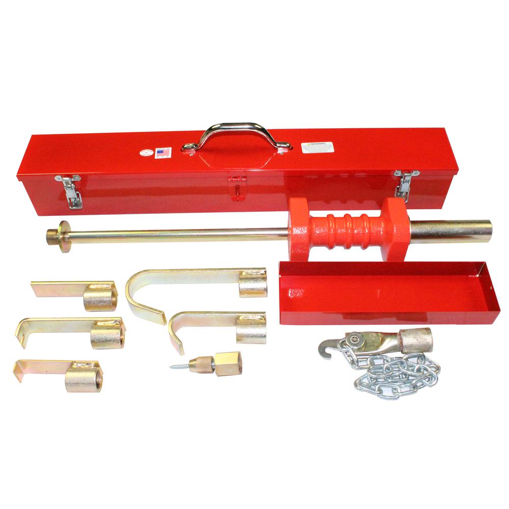 Steel Knocker Sr. Set in Tool Box77081 The Home Depot