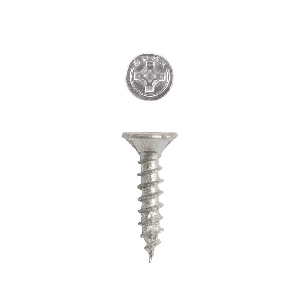 Spax Multi-Material Screw 3//4/" Zinc Phillips//Square Bx 35-PK 5