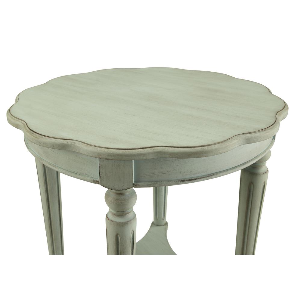 Worldwide Fordon Antique Green End Table VA82912 The Home Depot
