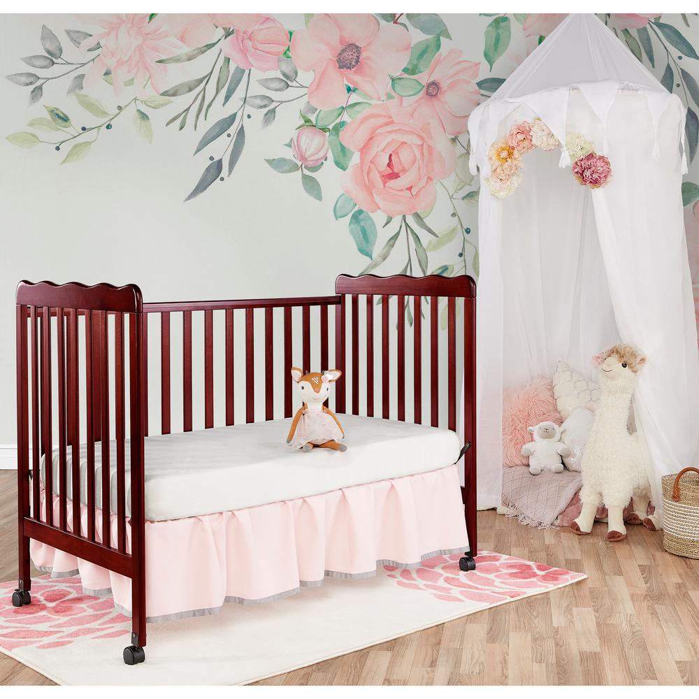 Dream On Me Carson Classic Cherry 3 In 1 Convertible Crib 675 C