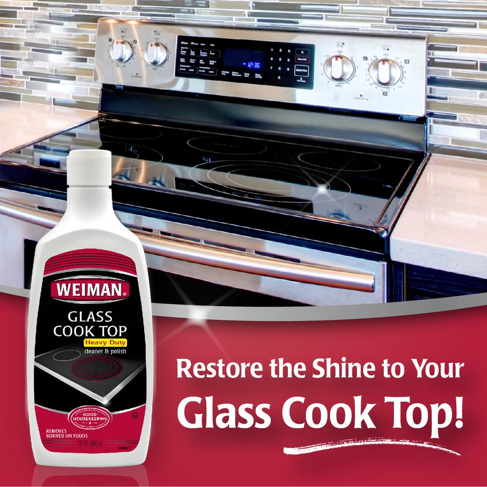 Weiman 20 Oz Glass Cooktop Cleaner 137 The Home Depot