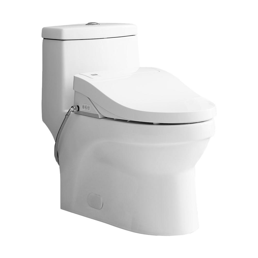 Swiss Madison Virage 1Piece Toilet 0.80 GPF with Vivante Smart SeatSM