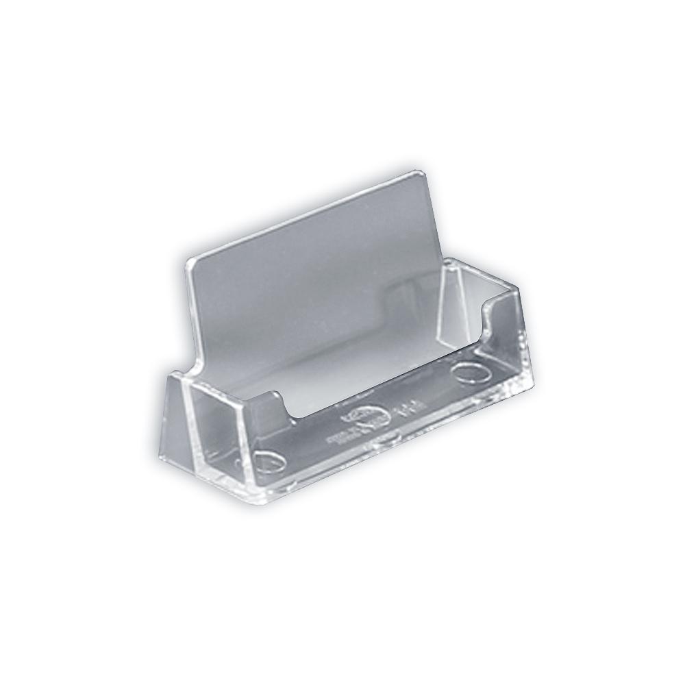 Acrylic Office Supplies Storage Organization The Home Depot Horizontal Business Card Holder Clear