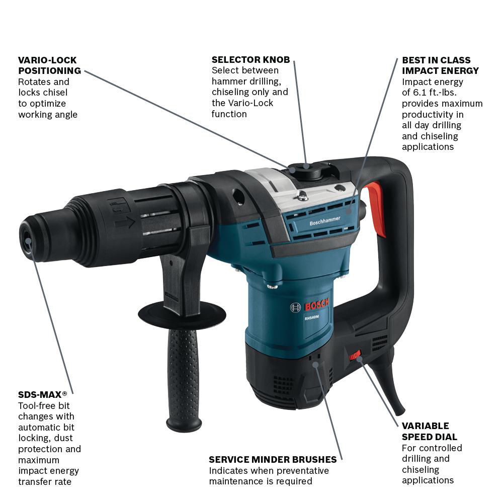 hammer drill with chisel action