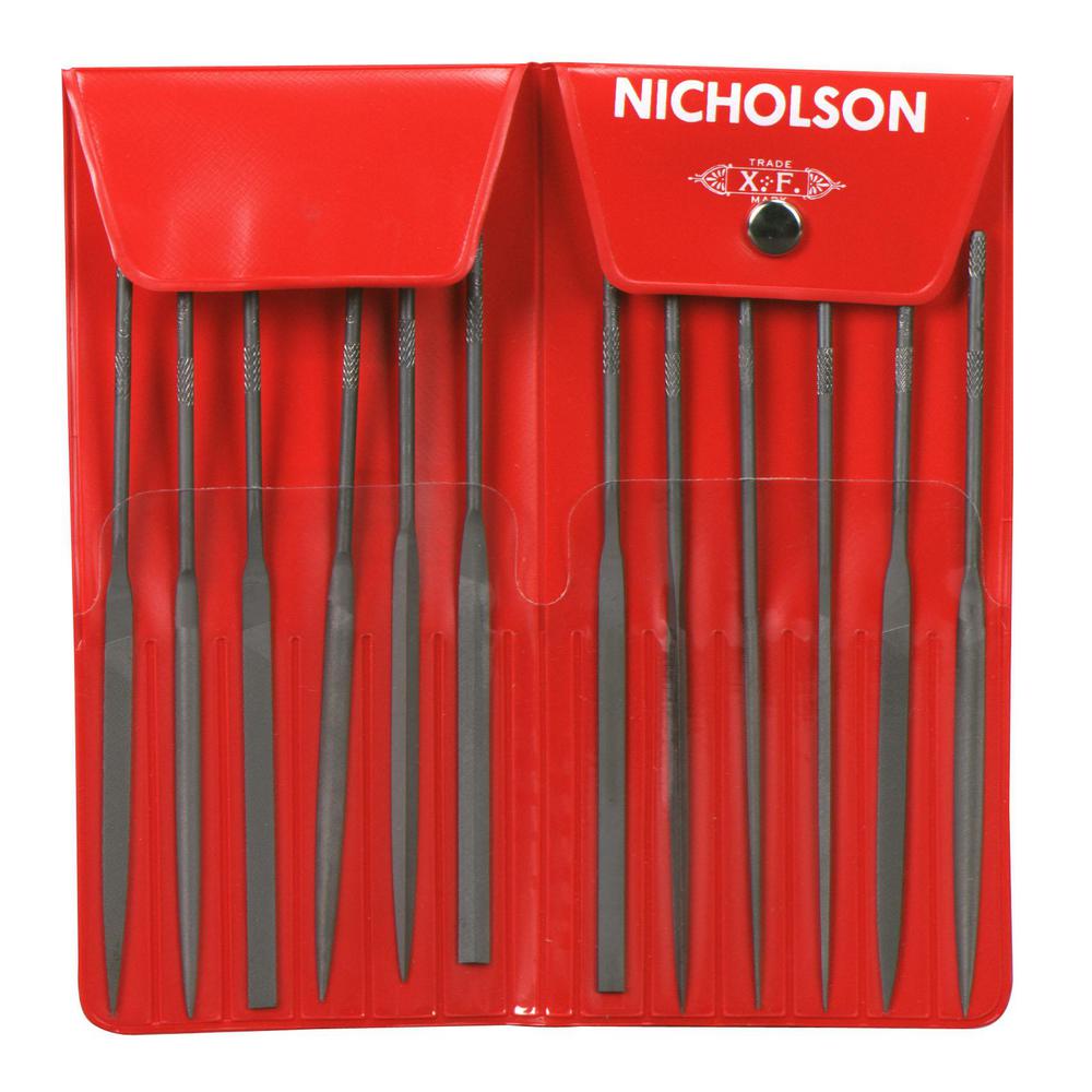 Nicholson Ergonomic Rubber File Handle with Inserts  4-1/2" Length