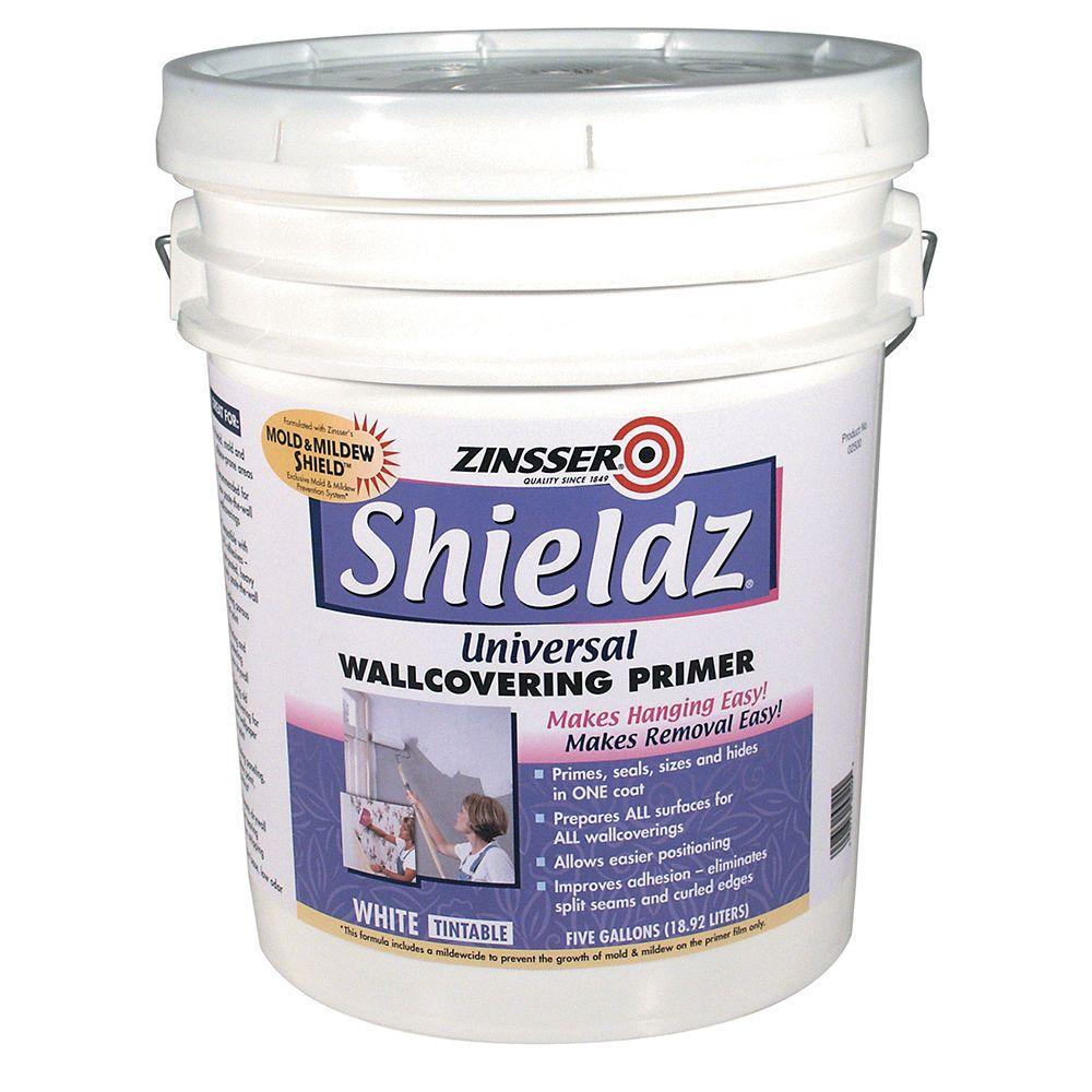 Zinsser 5gal. Shieldz Universal Water Based White Primer and Sealer