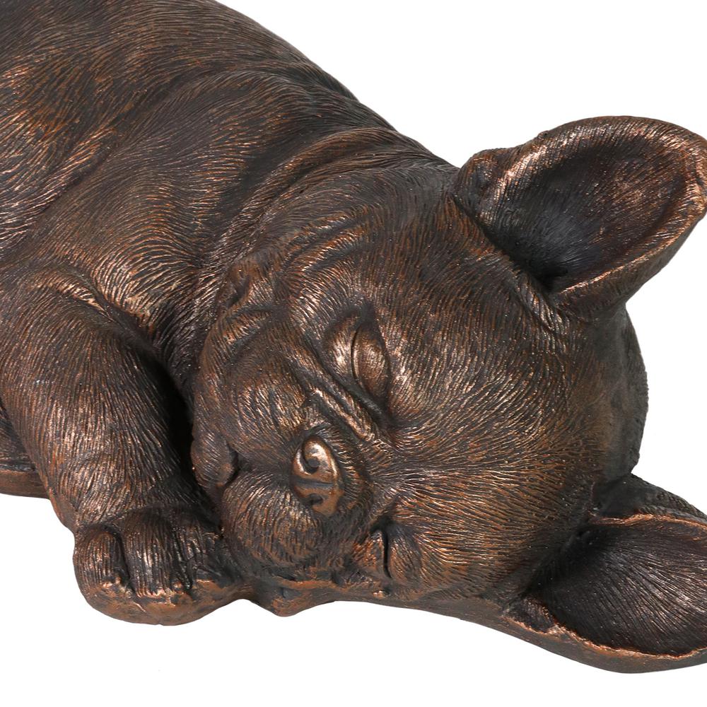 sleeping french bulldog