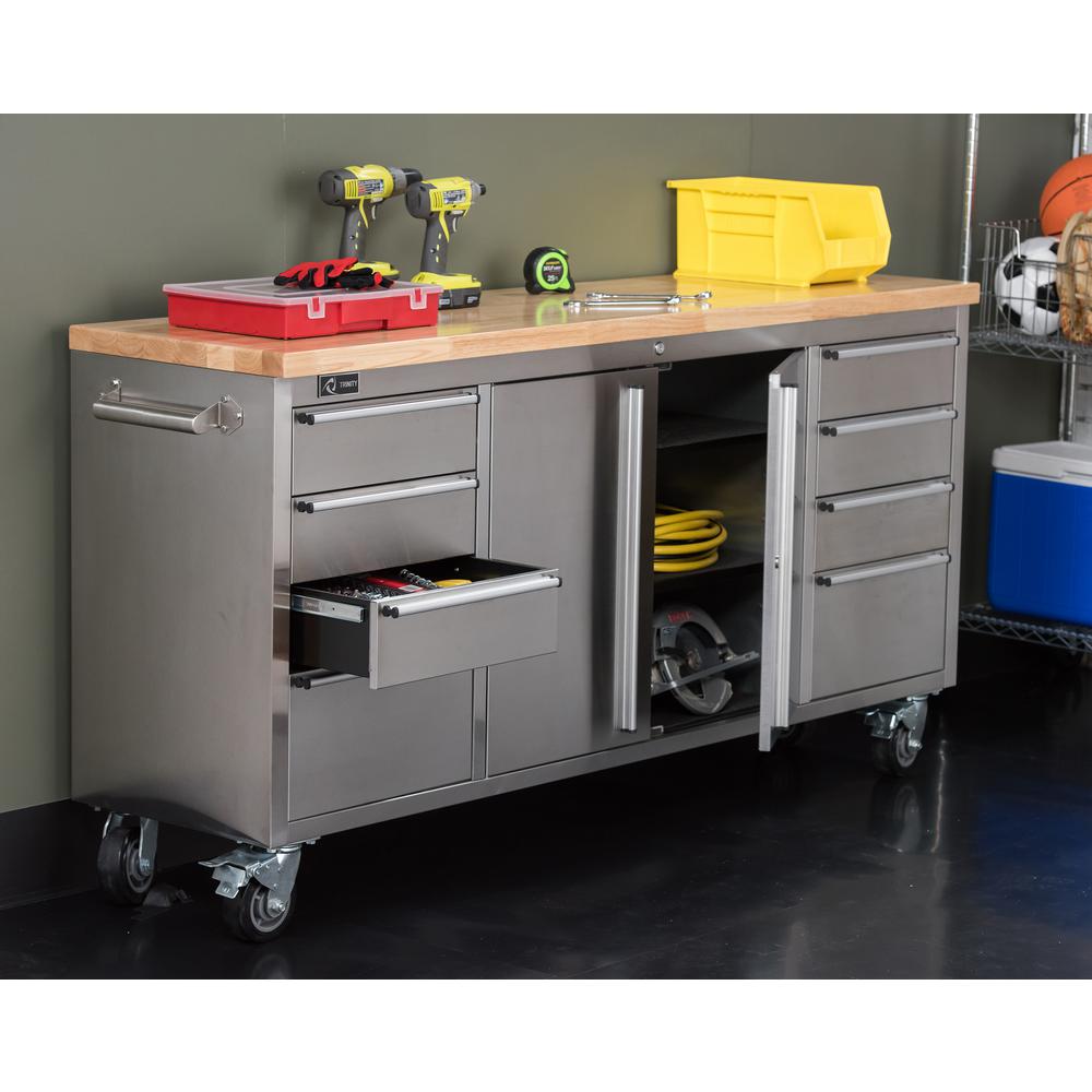 Home depot workbench with drawers open em client as new