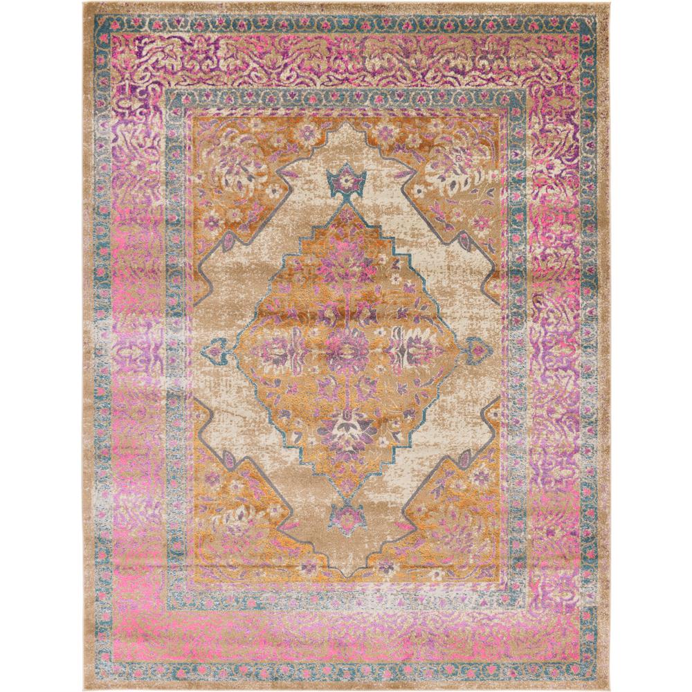 Unique Loom Stockholm Beige 9 Ft X 12 Area Rug 3127578 The Unique Loom Stockholm Beige 9 Ft X 12 Area Rug