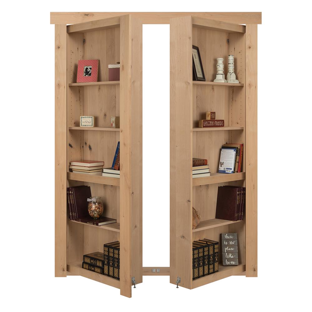 The Murphy Door 48 In X 80 In Flush Mount Assembled Alder