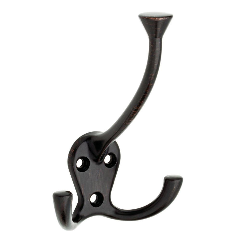 Liberty 4.31 in. Venetian Bronze Flared Tri-Hook-B42305Z-VBR-C - The ...