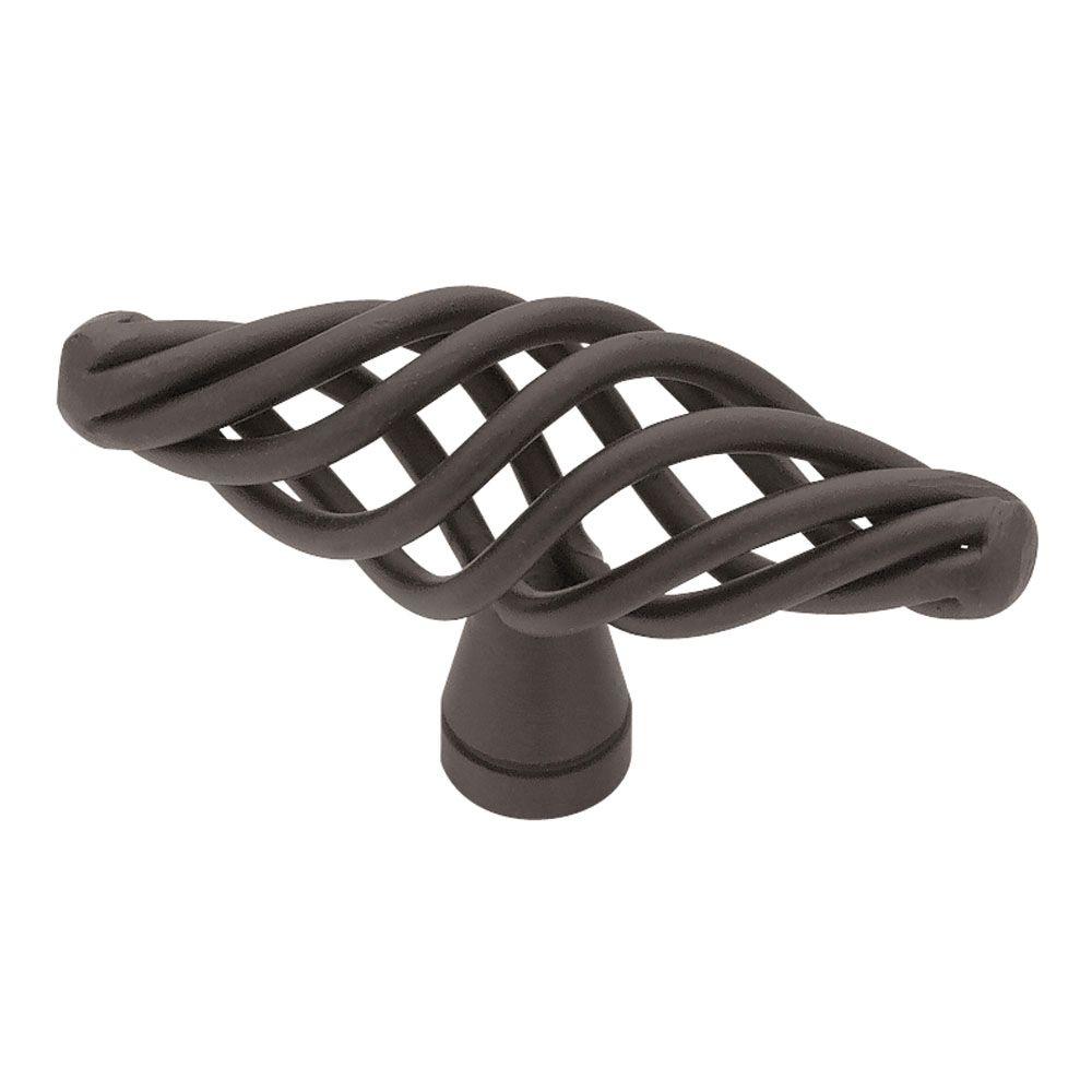 Liberty Birdcage 21/2 in. (64mm) Flat Black KnobP0528AFBC