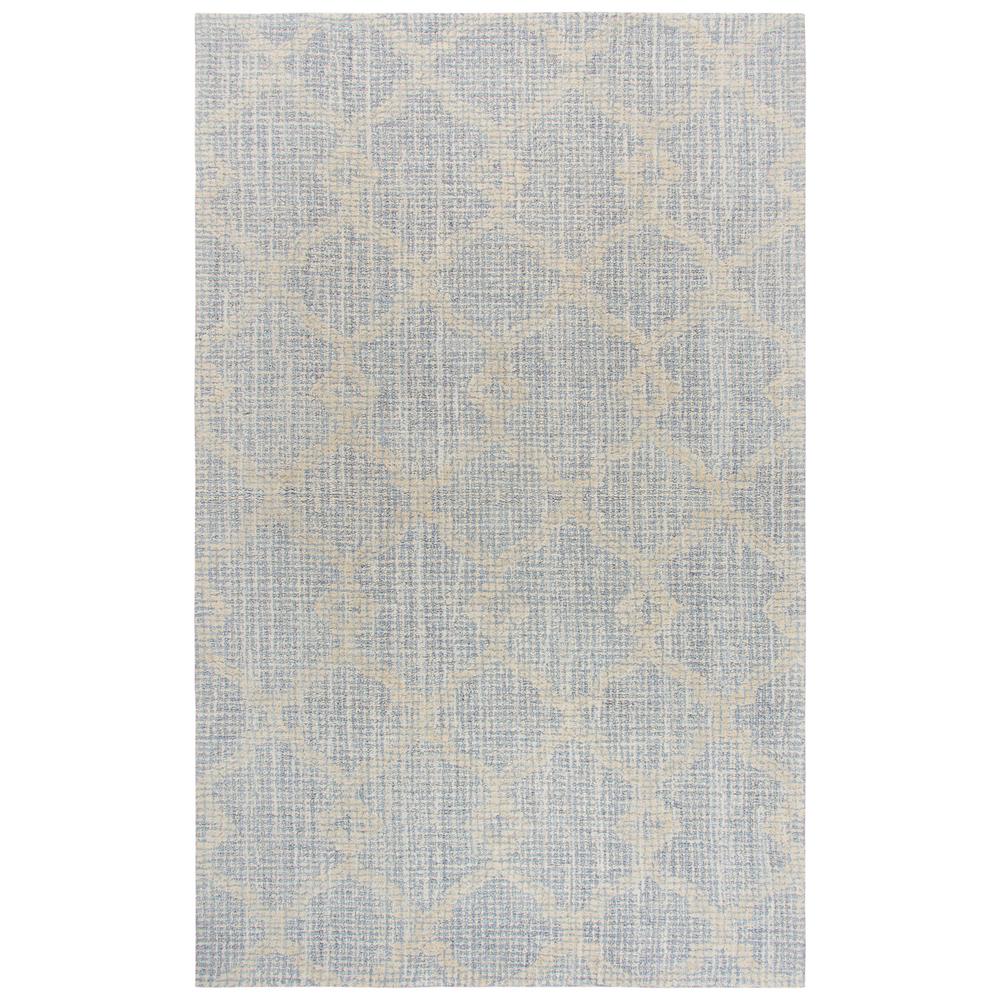 Rizzy Home Ont Beige And Light Blue Fl Hand Tufted Wool 10 Rizzy Home Ont Beige And Light Blue Fl Hand Tufted Wool 10 Ft X 13