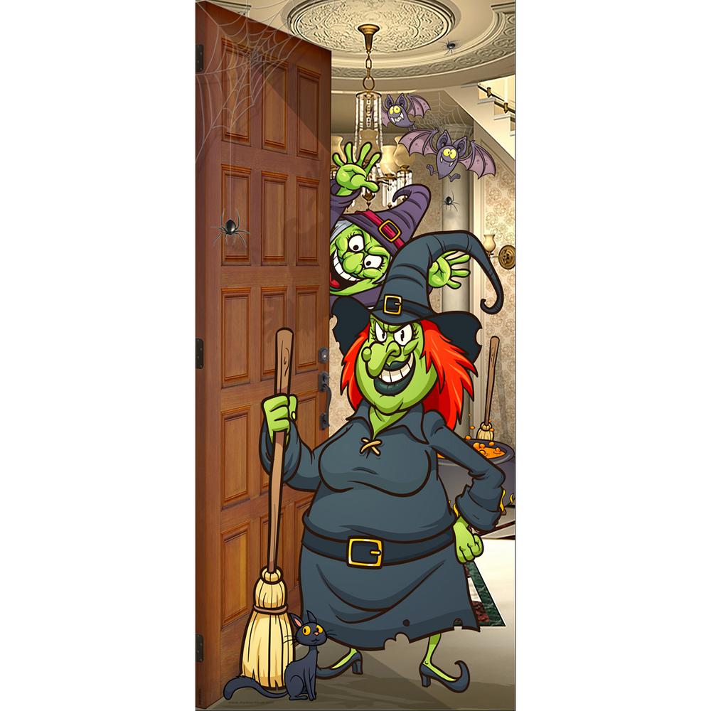 My Door Decor 36 In X 80 In Halloween Front Door Banner Mural