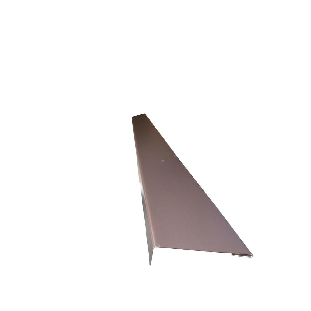 2.5 in x 2.25 in x 85 in. Dark Bronze Aluminum Complete BrickJamb Door