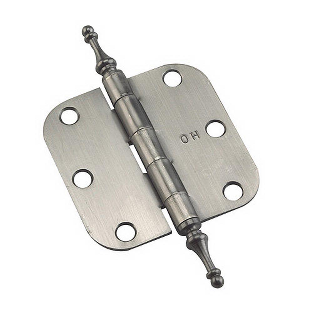 Onward Full Mortise Inset Antique Nickel Hinge (1Pair)71820ANB The