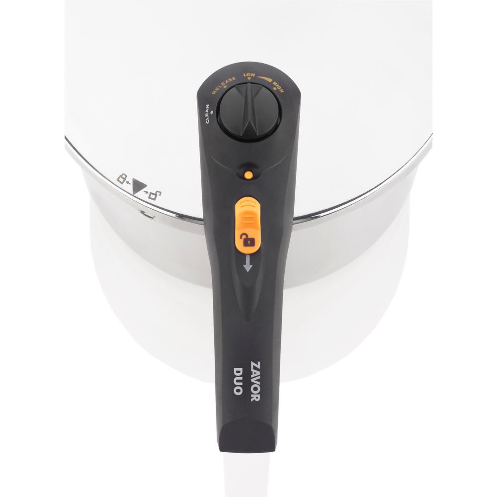Zavor Duo 4 Qt. 18/10 Stainless Steel Pressure Cooker 124679 The Home Depot