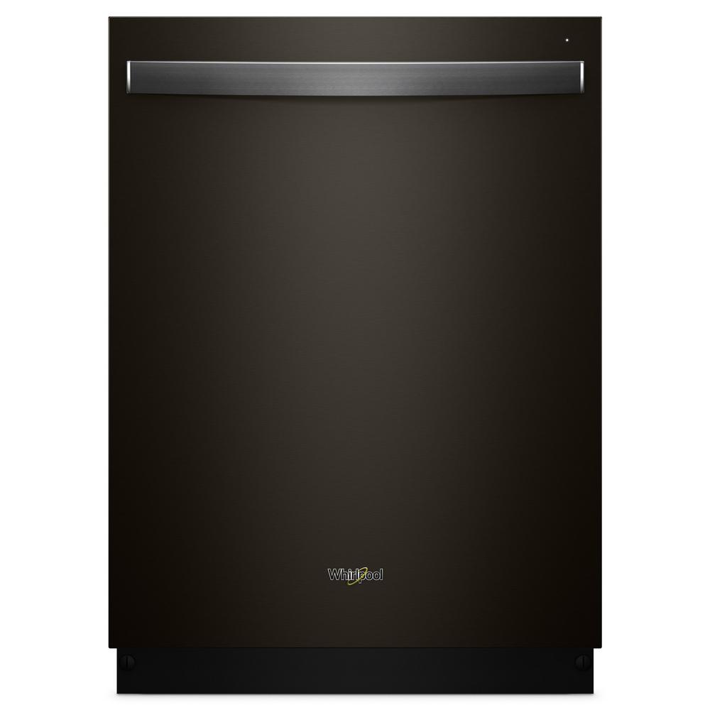 Whirlpool 24 inch Top Control Built-In Tall Tub Dishwasher in Fingerprint... by Whirlpool