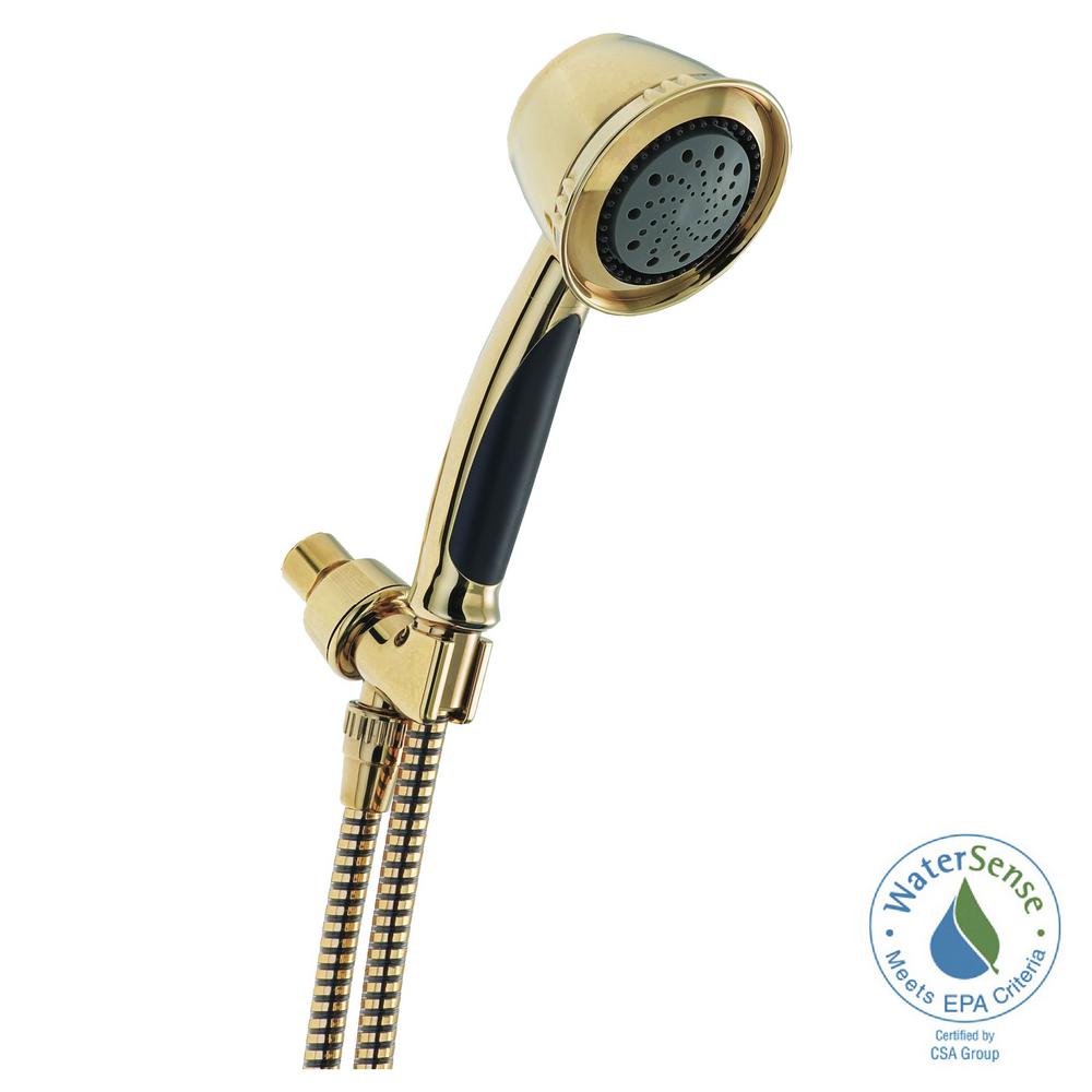 Delta In2ition 2in1 5Spray Dual Showerhead and Handheld Showerhead w