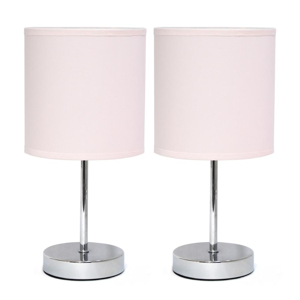 blush pink table lamp